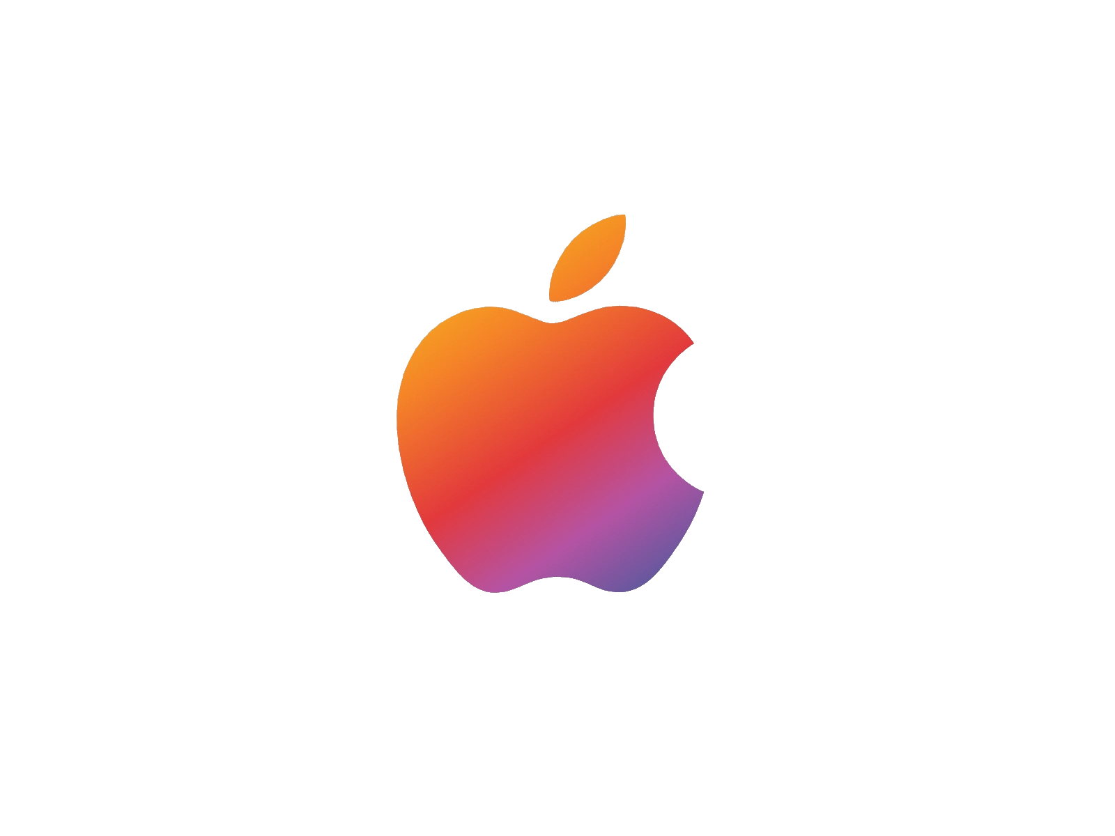 apple logo here